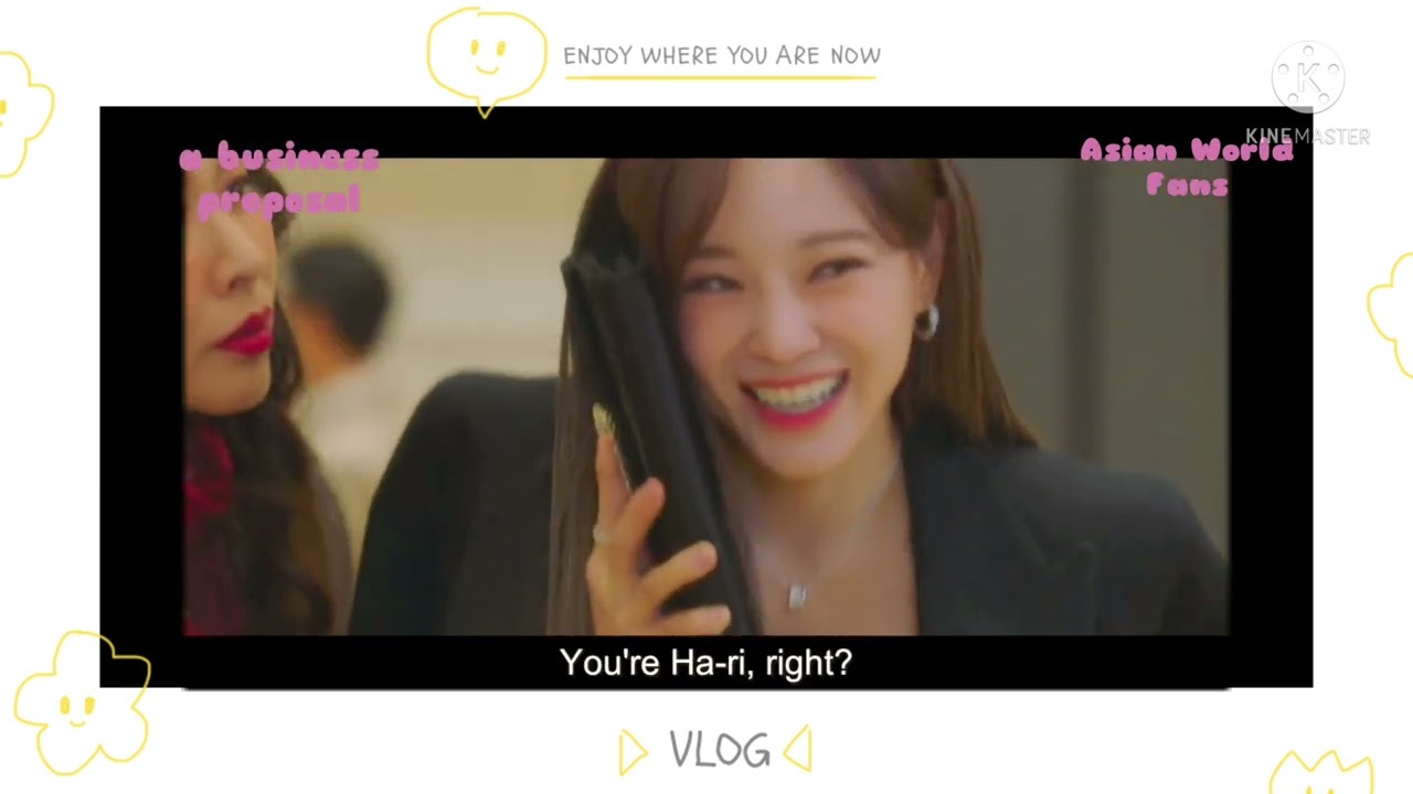 A business proposal /Ahnhyoseop and Sejeong