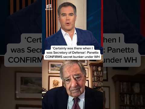 Secret bunker under WH CONFIRMED by Panetta: 'Certainly was there when I was Secy. of Defense'