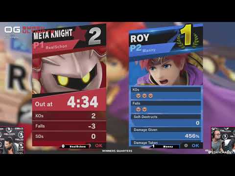 RealSchon (Metaknight) v Manny (Roy) WQ