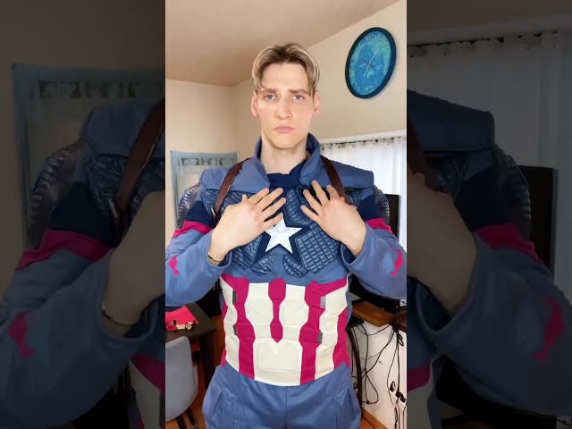 Vídeo relacionado con Capitan América Rubies Disfraz Clásico para Adultos, Jumpsuit Impreso con máscara, Licencia Oficial Marvel para Fiestas, Cosplay, Despedidas de Soltero y Carnaval