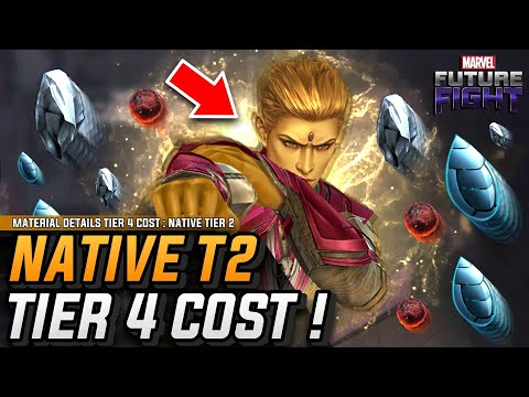 Biaya Material Upgrade T4 Native T2 Ini Yang Membuat Player Menjerit 😭  - Marvel Future Fight