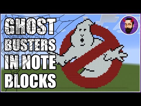 EPIC Ghostbusters Theme Song in Minecraft!