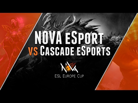 NOVA eSport vs. Cascade eSports @ ESL Europe Cup by Sennheiser
