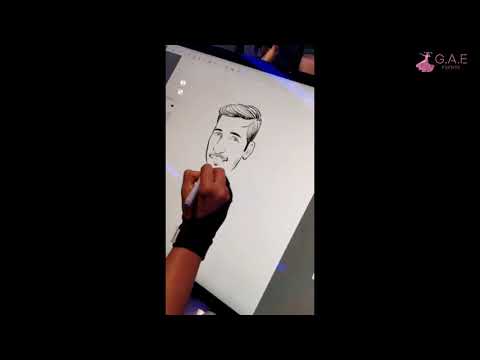 SS - Caricature Artist - Live Event | G.A.E EVENTS | DUBAI