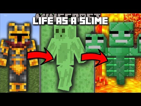 MC Naveed - Minecraft - Minecraft LIFE AS A SLIME MOD / FIGHT AND SURVIVE THE PARKOUR RACE TO WIN AS A SLIME!! Minecraft