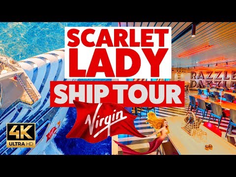 Scarlet Lady FULL Ship and Cabin tour. Virgin Voyages new ship!