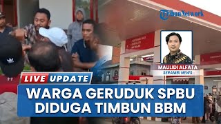 Ratusan Warga Aceh Timur Geruduk SPBU di Tengah Bencana Banjir Bandang, Diduga Ada Penimbunan BBM