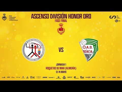 Ascenso a #DHOroFem | Jornada 1 | Costa de Almería Roquetas : OAR Gracia Sabadell