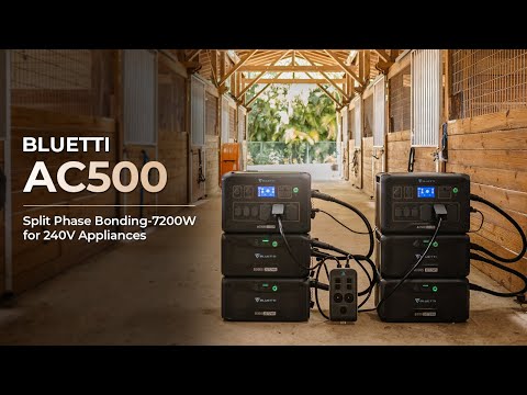 Купить Зарядная станция Bluetti AC500 5000 Вт (без аккумулятора) Зарядная станция Bluetti AC500 5000 Вт (без аккумулятора)