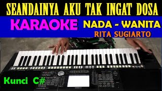 Download lagu CURANG - Rita Sugiarto | KARAOKE Nada Wanita || Dangdut Lawas mp3