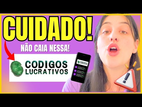 CÓDIGOS LUCRATIVOS FUNCIONA? (🚨É GOLPE?) CODIGO LUCRATIVO VALE A PENA? App Códigos Lucrativos PAGA?