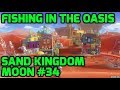 Super Mario Odyssey Sand Kingdom Moon 34 Fishing In The Oasis