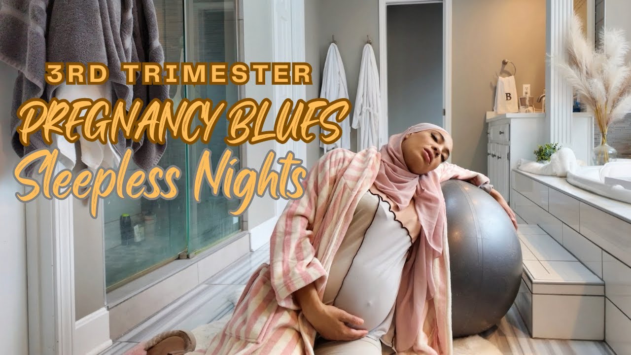 Pregnancy Blues  | Sleepless Nights | My Third Trimester | Relax with FlexiSpot Rocker