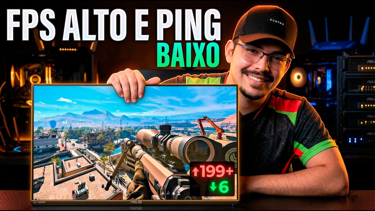 O FIM DO PING ALTO! 🚀 Melhor Configuração de Internet para Windows (+ LagoFAST)