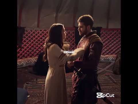 Orhan bey teasing Holofira💜😄#turkishseries #kuruluosman #orhan #holofira #love #balahatunedit #fyp