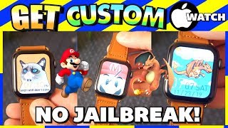 Get CUSTOM *Unlimited* Apple Watch Faces (NO JAILBREAK!) - 2019 (ALL SERIES) *AMAZING* Rolex, Hermes