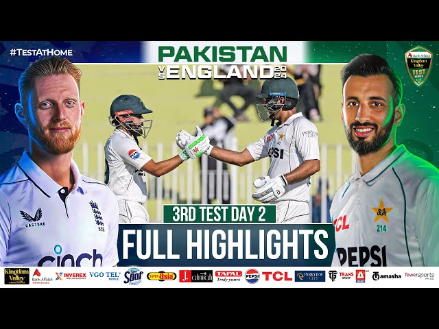 Full Highlights | Pakistan vs England | 3rd Test Day 2 | PCB | M4B1A Full Highlights | Pakistan vs England | 3rd Test Day 2 | PCB | M4B1A
