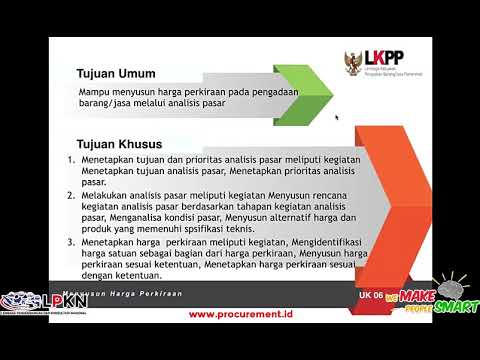 Jabfung - Menyusun Harga Perkiraan