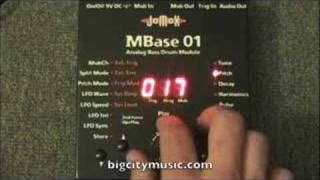 Video thumbnail for Jomox MBase 01 Analog Bass Drum Module by bigcitymusic