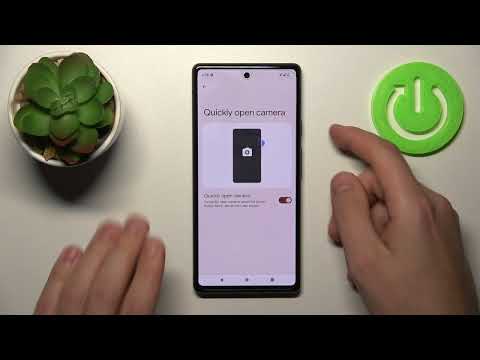 How to Activate Quick Launch Double Tap Power Key or Volume Key on Google Pixel 6a