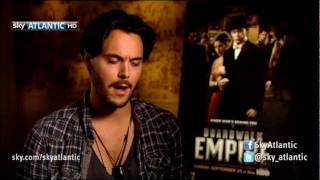 Boardwalk Empire Jack Huston Interview video
