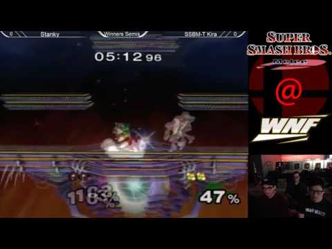 Stanky vs SSBM-T Kira Melee at Wednesday Night Fights winter 2017 1.2