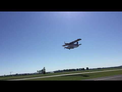 Pilatus PC-6 on amphibious floats