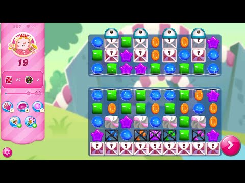 Candy Crush Saga LEVEL 507 | NO BOOSTERS (new version*)✔️