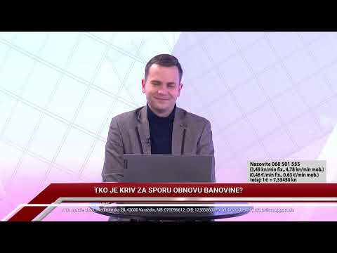 TV REPLIKA 27.12.2022. - TKO JE KRIV ZA SPORU OBNOVU BANOVINE?