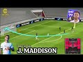 Review New Card J. Maddison 99 Rate Creative PlayMaker | Goals, Skills | eFootball 2024 Mobile