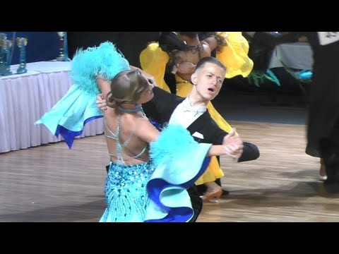 Slow Foxtrot = Sviatoslav Zhurbenko & Stefania Shalak = In the Rhythms of Summer 2023 Youth Ballroom