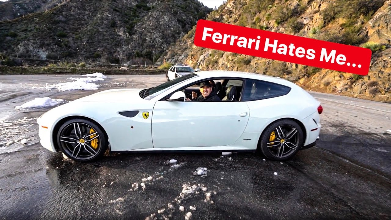 DAMON DESTROYS EVERYTHING... BROKE THE NEW FERRARI FF!!