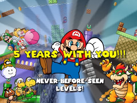 5 years with you! - Never-before-seen levels