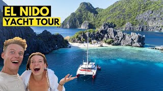 Exploring EL NIDO on a Yacht - Philippines 🇵🇭