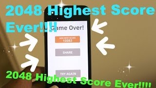 2048 Cheats & Tricks!!