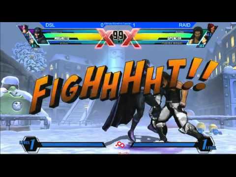 UMVC3: DSL (Mag/Ver/Haw) vs Raid (Spe/Pho/Aku)