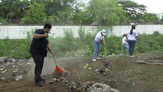 Desarrollan jornada de limpieza del cauce del barrio Isaías Goméz