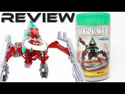 LEGO BIONICLE 8614 Vahki Nuurakh REVIEW! (2004 set)