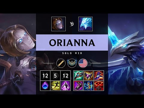Orianna Mid vs Anivia - NA Challenger Patch 25.12