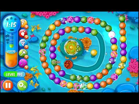 Marble Woka Woka Level 195 - NO BOOSTERS 🐢 | SKILLGAMING ✔️