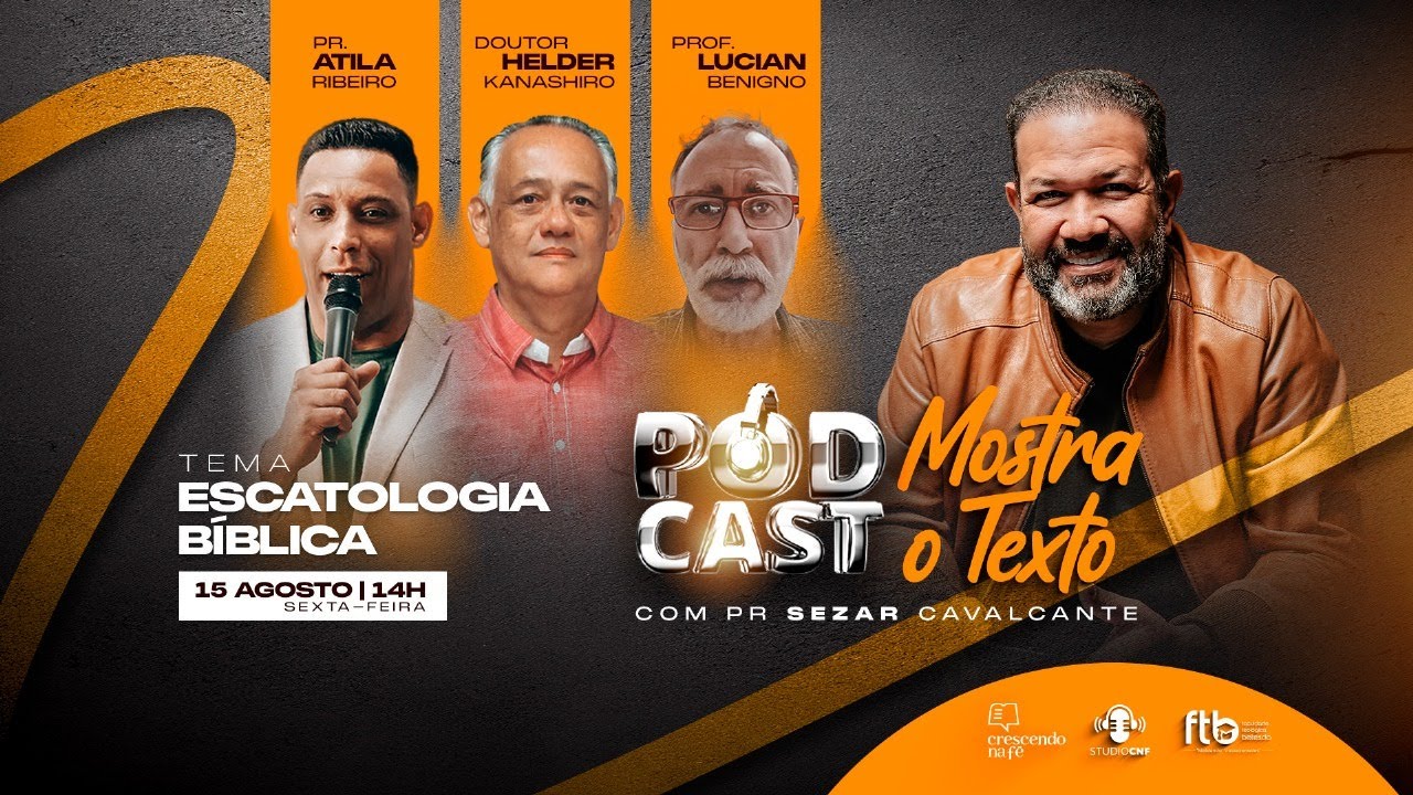 MOSTRA O TEXTO - PR TASSOS LYCURGO E PR.SEZAR CAVALCANTE - TEMA: OS CAMINHOS DA APOLOGÉTICA