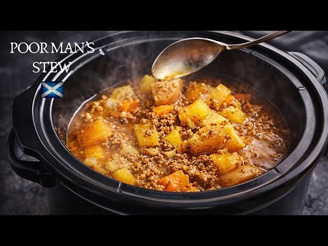 Poor Man's Stew! Easy slow cooker recipe :)