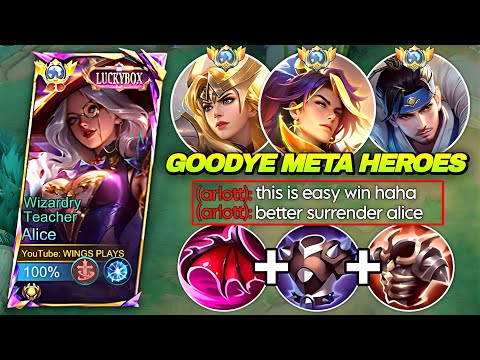 THIS ARROGANT META HEROES UNDERESTIMATE ME AND THEY GOT HUMBLED 😂 | BUILD & EMBLEM - MLBB