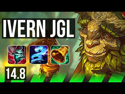 IVERN vs GRAGAS (JGL) | Rank 3 Ivern, 3/3/26, 1400+ games | NA Challenger | 14.8