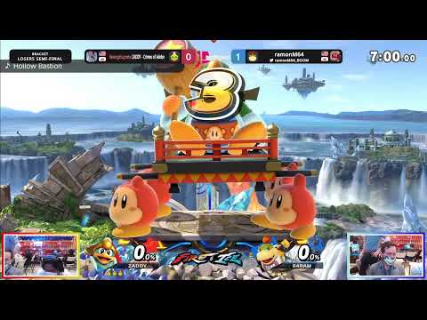 ZADDY - Crimes of Adobo (King Dedede) vs ramonM64 (Bowser Jr.) - Fire & Ice #12 Losers Semi Finals