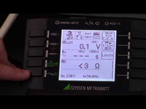 Messtechnische Überprüfung des RCD (7.3)