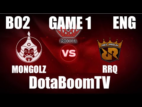 MONGOLZ VS RRQ | PRO DOTA CUP | BO2 | SEA GROUP STAGE | ENG CAST | GAME 1