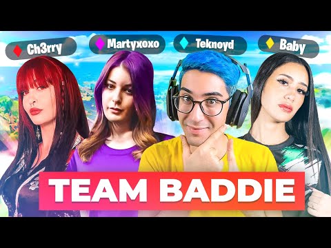 3 RAGAZZE MI INSULTANO perchè sono L'UNICO MASCHIO in TEAM su FORTNITE !