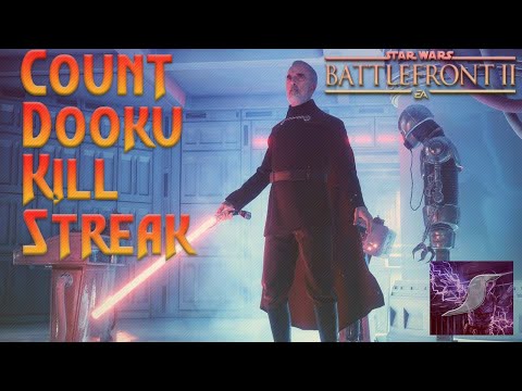 Count Dooku 85+ Killstreak (Battlefront 2)