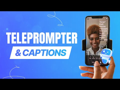 BIGVU Teleprompter & Captions Video